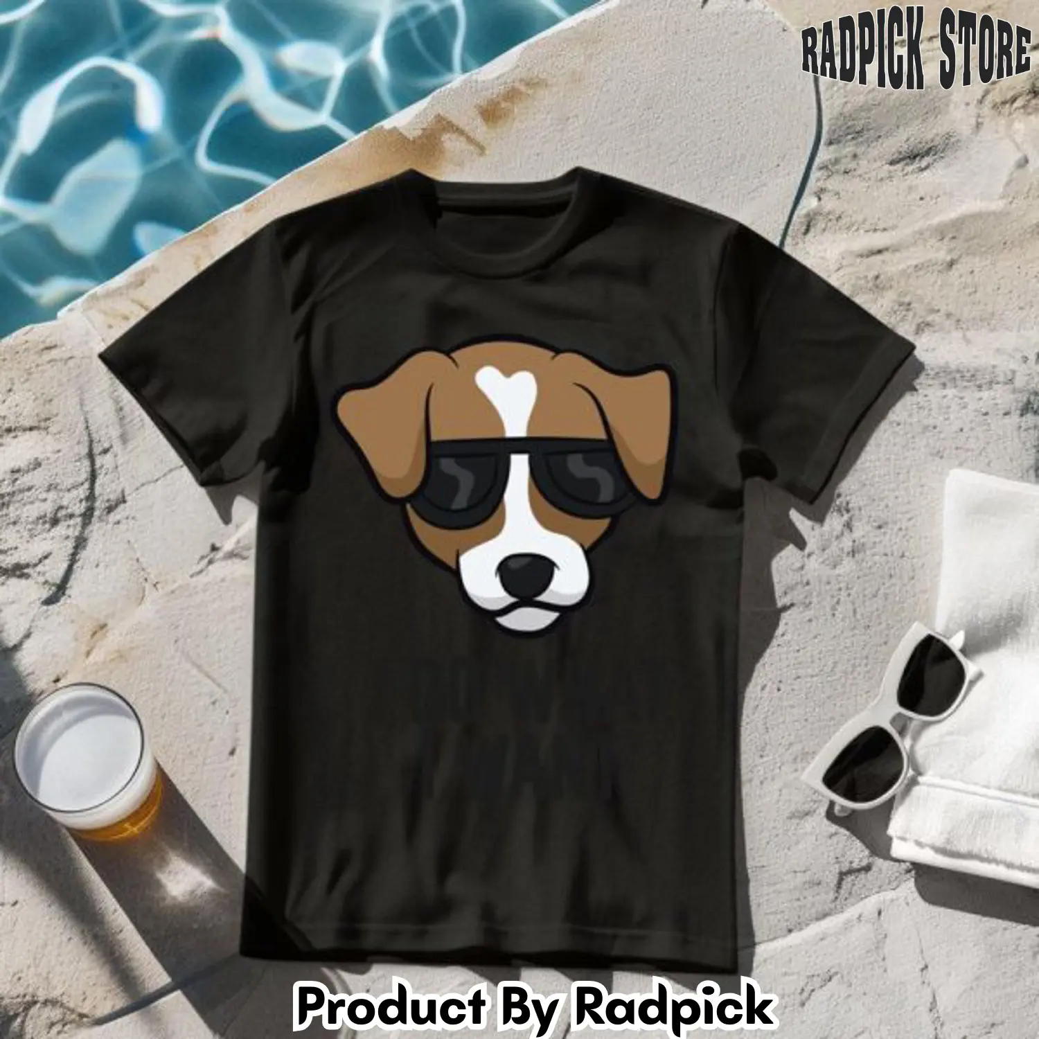 Jack russel i do what i want dog tshirt rp2627176